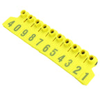 No.001‑100 Farm Pig Ear Tag Livestock Ear Tag Labels Set Poultry Breeding Supplies