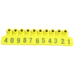 No.001‑100 Farm Pig Ear Tag Livestock Ear Tag Labels Set Poultry Breeding Supplies