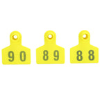 No.001‑100 Farm Pig Ear Tag Livestock Ear Tag Labels Set Poultry Breeding Supplies