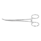Hemostatic Forceps 14cm Stainless Steel Curved Tip Pliers Pet Hair Tweezers Livestock Supply