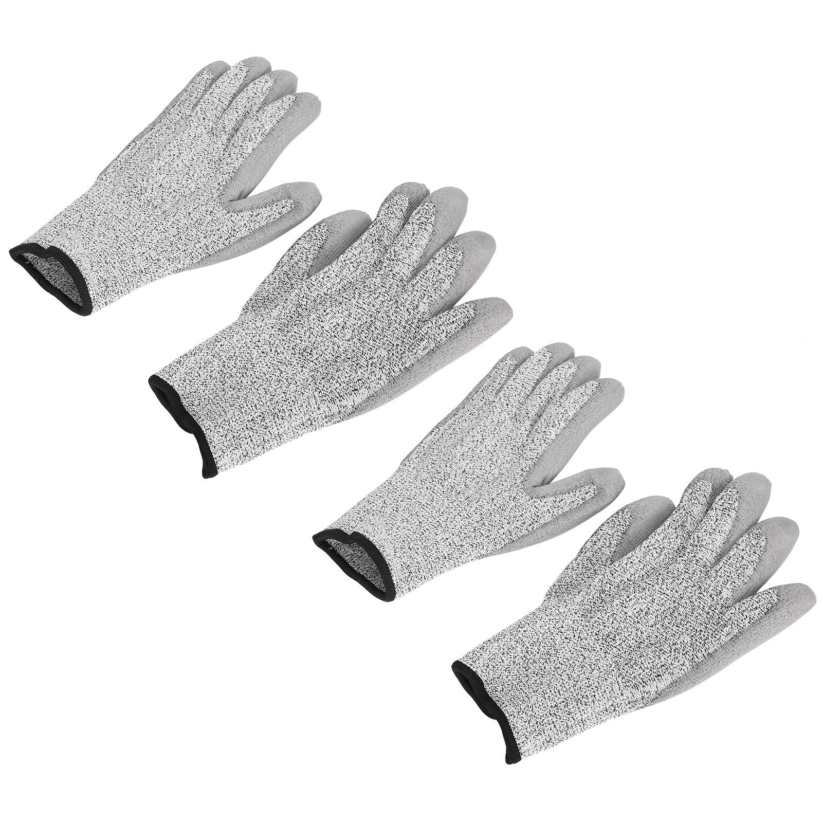 2pairs Waterproof Gardening Gloves Cut Resistant Reusable Working Protective Gloves