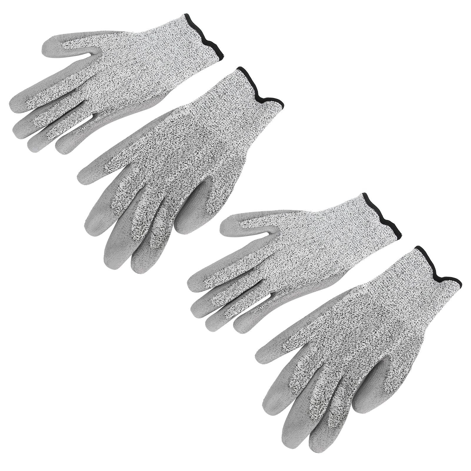 2pairs Waterproof Gardening Gloves Cut Resistant Reusable Working Protective Gloves