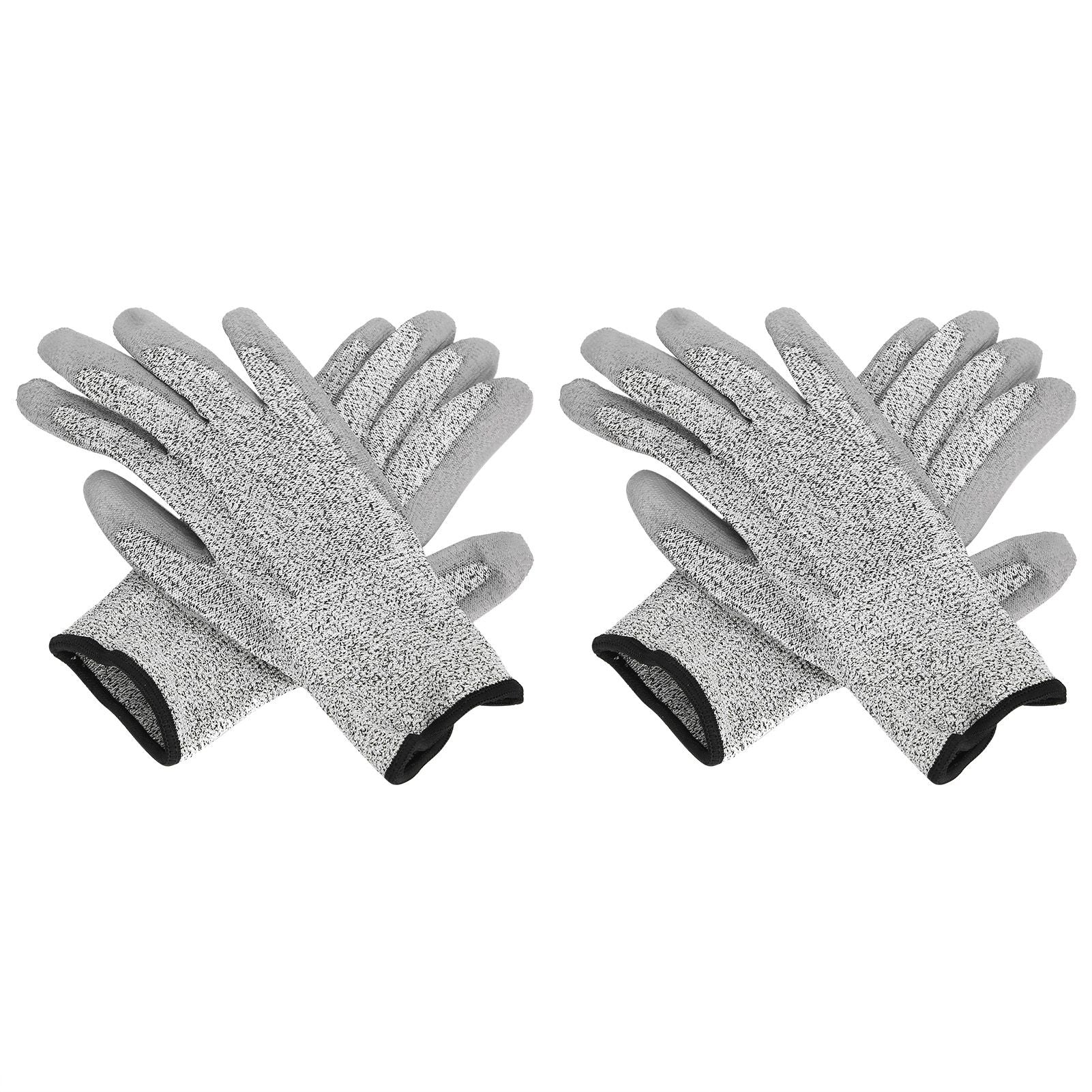 2pairs Waterproof Gardening Gloves Cut Resistant Reusable Working Protective Gloves