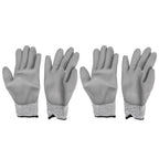 2pairs Waterproof Gardening Gloves Cut Resistant Reusable Working Protective Gloves