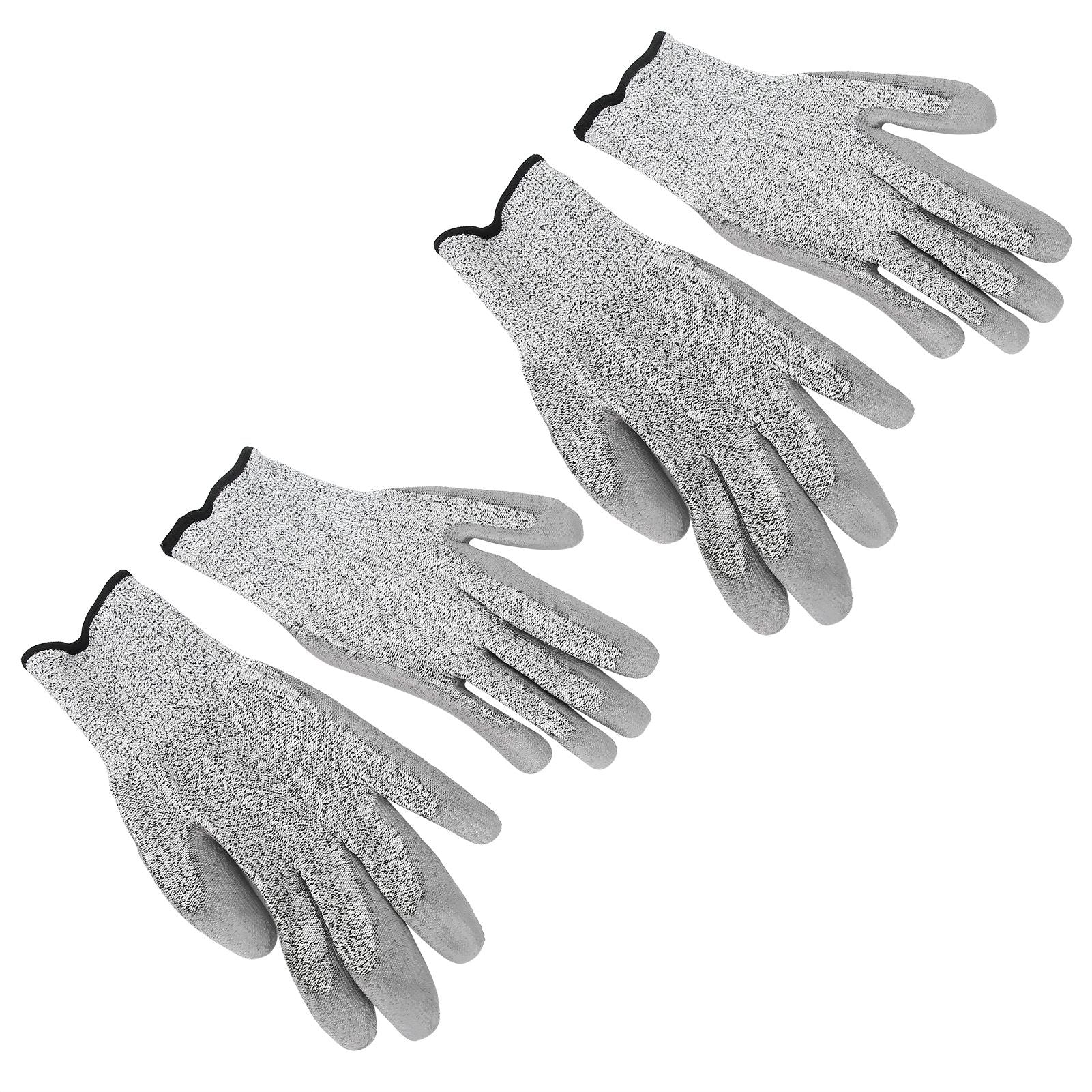 2pairs Waterproof Gardening Gloves Cut Resistant Reusable Working Protective Gloves
