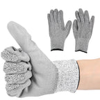 2pairs Waterproof Gardening Gloves Cut Resistant Reusable Working Protective Gloves