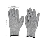 2pairs Waterproof Gardening Gloves Cut Resistant Reusable Working Protective Gloves