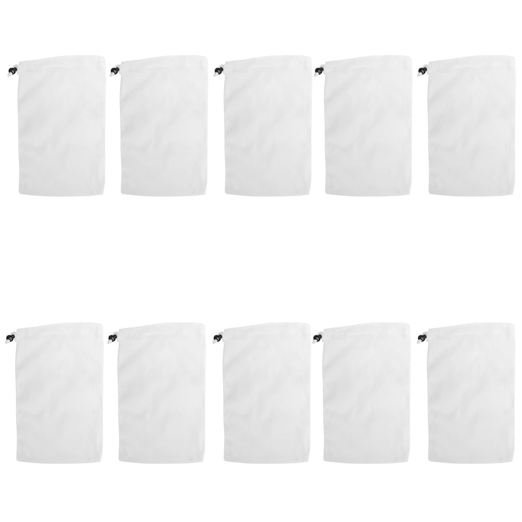 10pcs Cleaning Net Bag Leaf Trash Catcher Fine Mesh Filter Bags for Pool Vacuum Cleaner