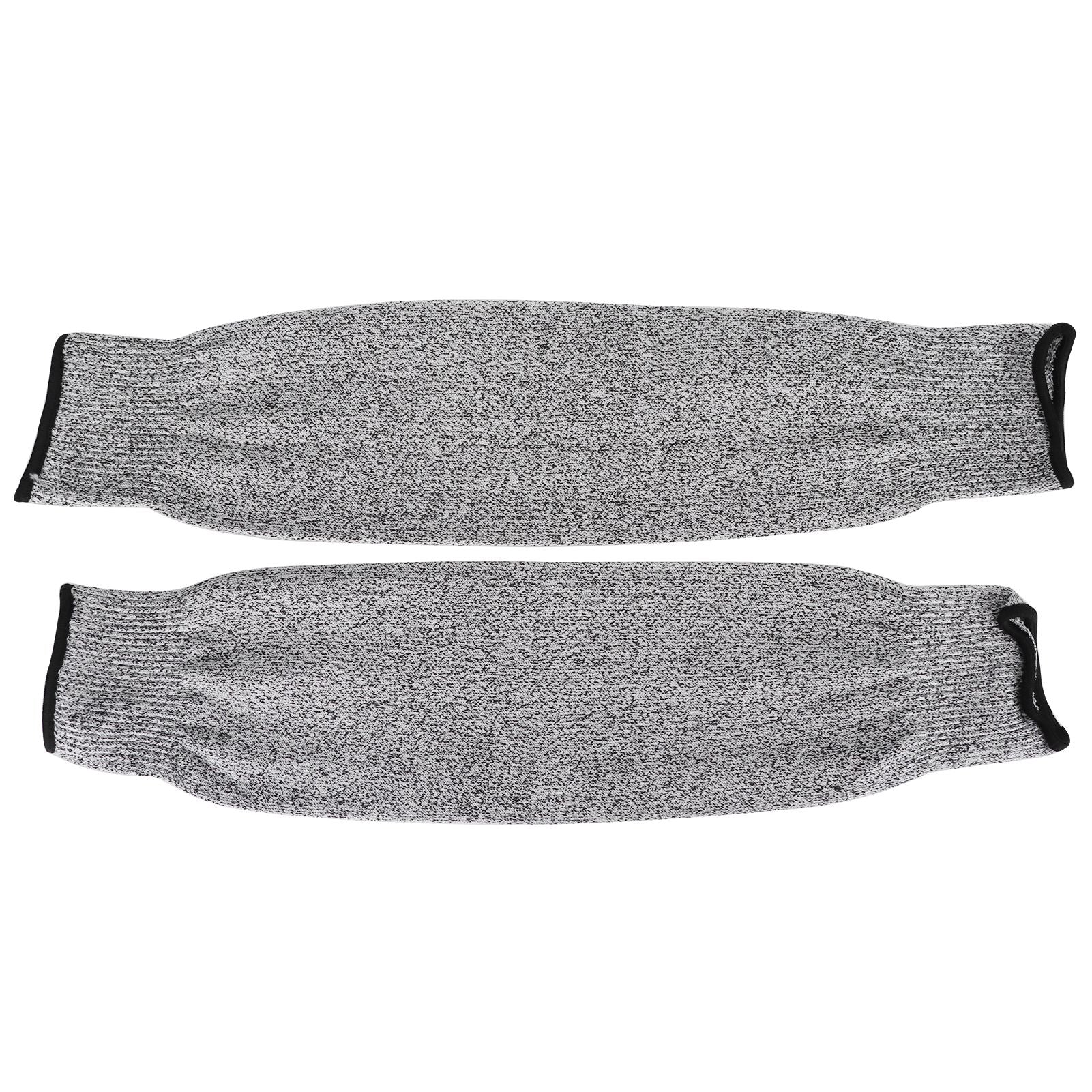 1 Pair 45cm Cut Proof Sleeves Cut Resistance Level 5 Arm Protector Sleeve for Gardening