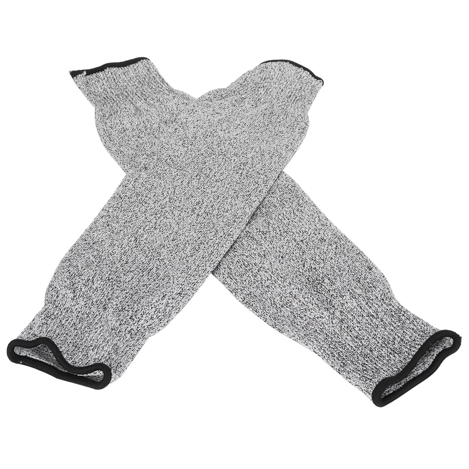 1 Pair 45cm Cut Proof Sleeves Cut Resistance Level 5 Arm Protector Sleeve for Gardening