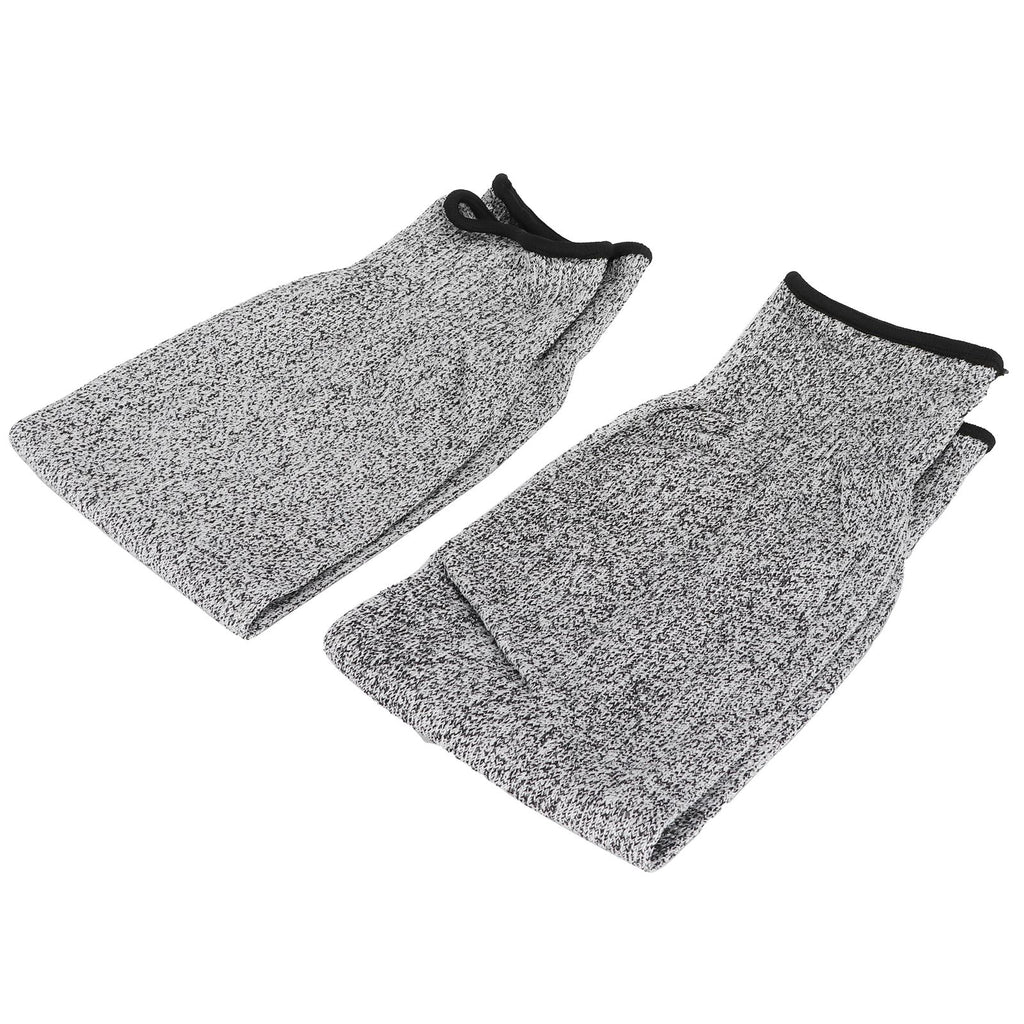 1 Pair 45cm Cut Proof Sleeves Cut Resistance Level 5 Arm Protector Sleeve for Gardening