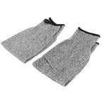 1 Pair 45cm Cut Proof Sleeves Cut Resistance Level 5 Arm Protector Sleeve for Gardening