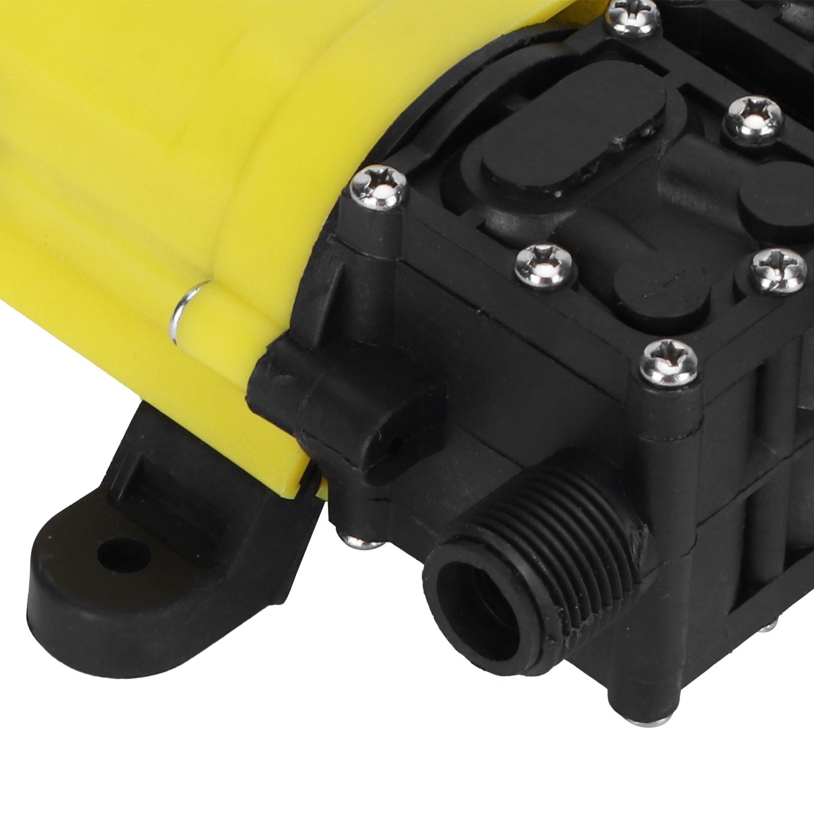 12V 120W 8L Diaphragm High Pressure Pump with Copper Connector Automatic Water Injection Pump