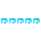 001‑100 Numbered Bird Leg Bands 8mm Poultry Identify Rings Accessory for Birds PigeonsBlue