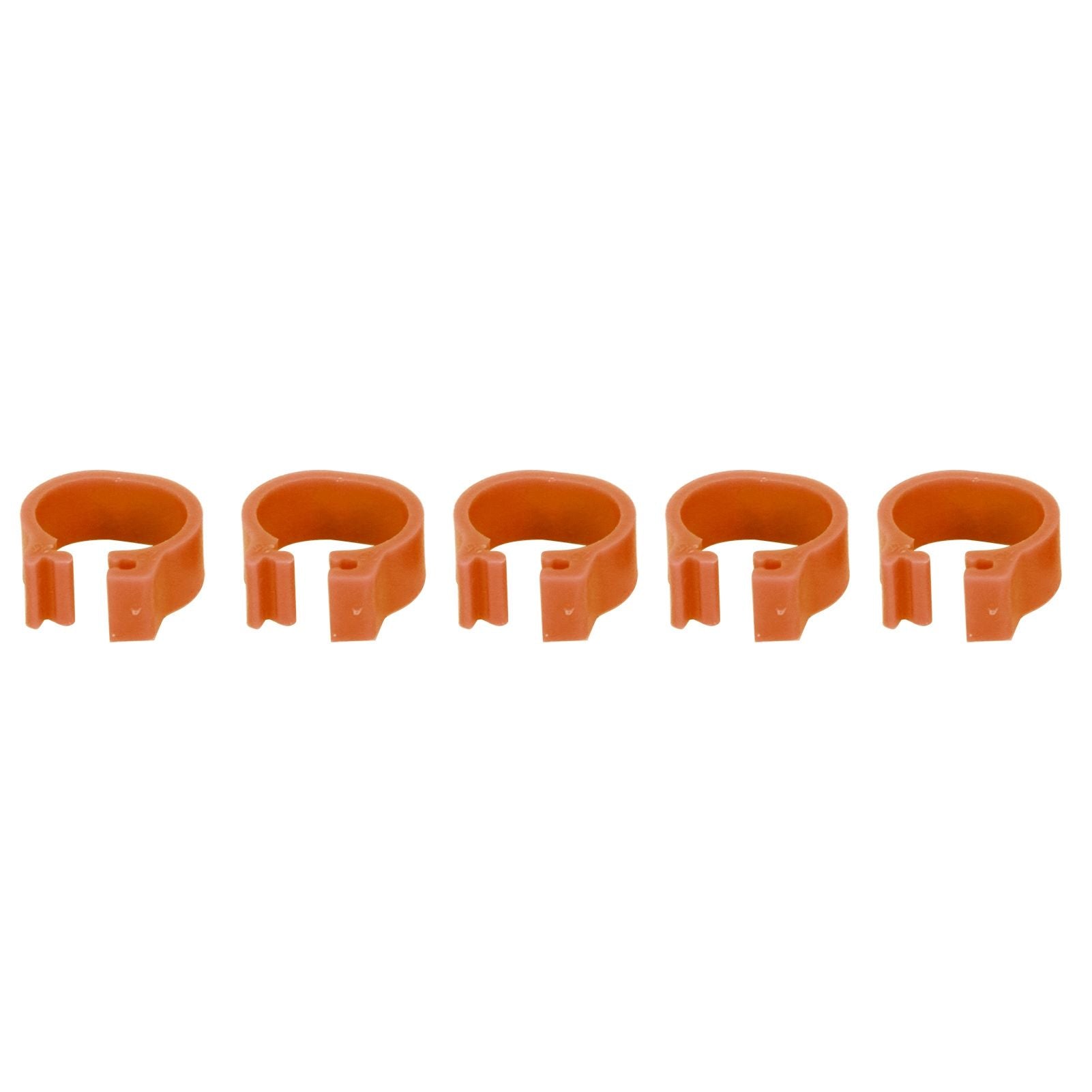 001‑100 Numbered Bird Leg Bands 8mm Poultry Identify Rings Accessory for Birds PigeonsCoffee