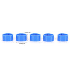 200Pcs 10mm Pigeons No Word Leg Ring Poultry Foot Clip Identification Ring Birds SuppliesBlue