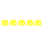 200Pcs 10mm Pigeons No Word Leg Ring Poultry Foot Clip Identification Ring Birds SuppliesYellow