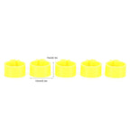 200Pcs 10mm Pigeons No Word Leg Ring Poultry Foot Clip Identification Ring Birds SuppliesYellow