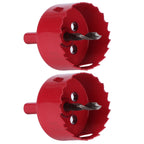 2PCS 53mm Hole Saw Round Beehive Vent Hole Opener Drilling Cutter Tool Beekeeping Tool