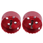 2PCS 53mm Hole Saw Round Beehive Vent Hole Opener Drilling Cutter Tool Beekeeping Tool