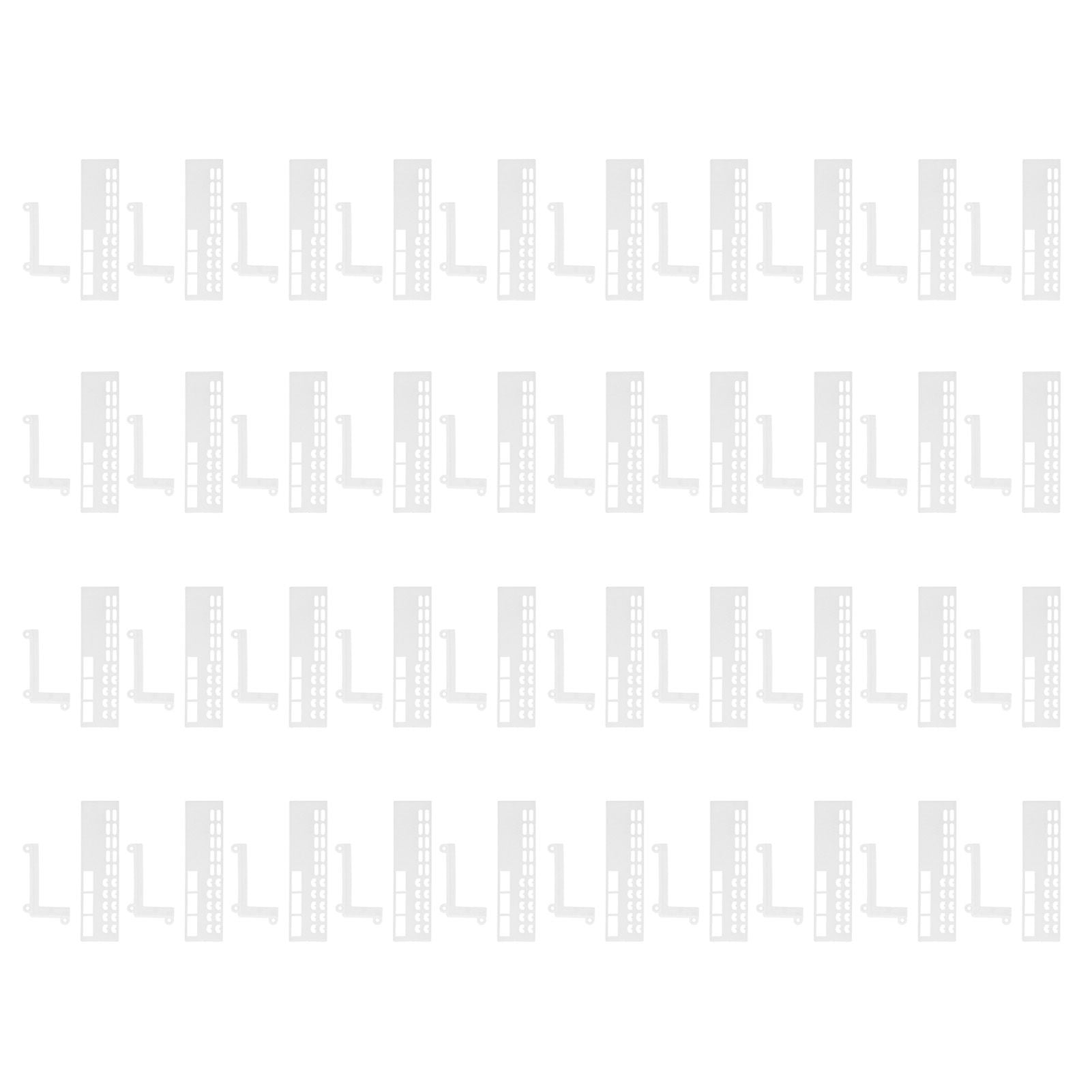 40Set Bee Anti Escape Tool Plastic Beehive Bees Baffle Device Beekeeping Accessory