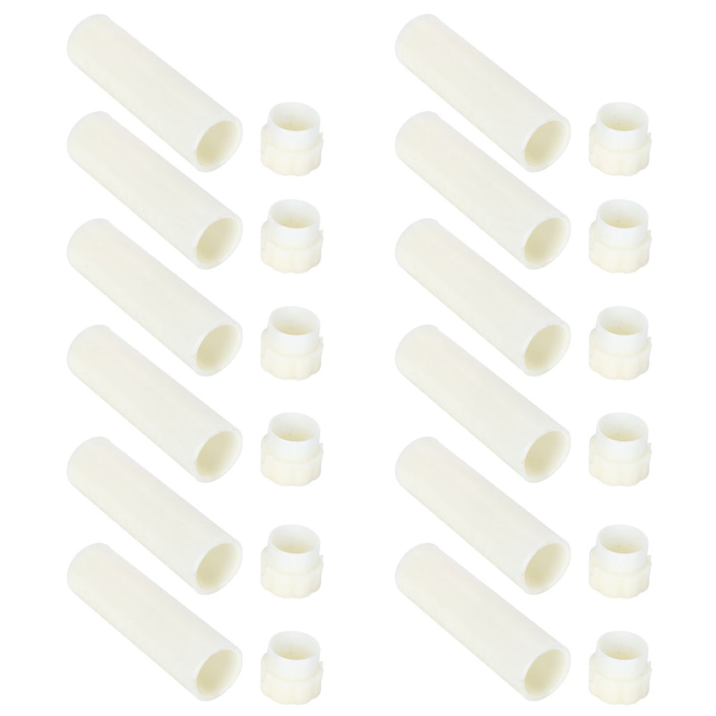 12PCS Queen Bee Cages Plastic Protective Cover Rearing Cup Beekeeper Beekeeping Supplies