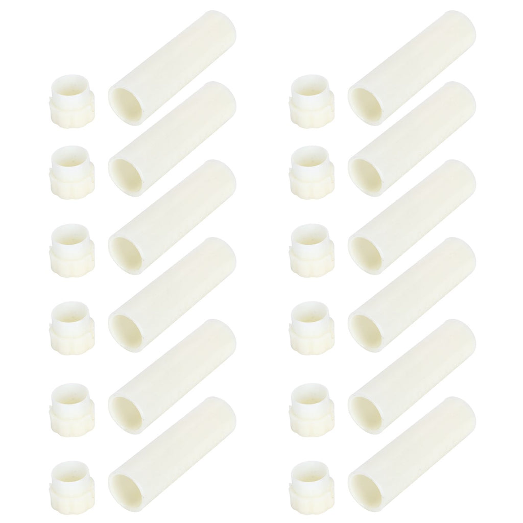 12PCS Queen Bee Cages Plastic Protective Cover Rearing Cup Beekeeper Beekeeping Supplies