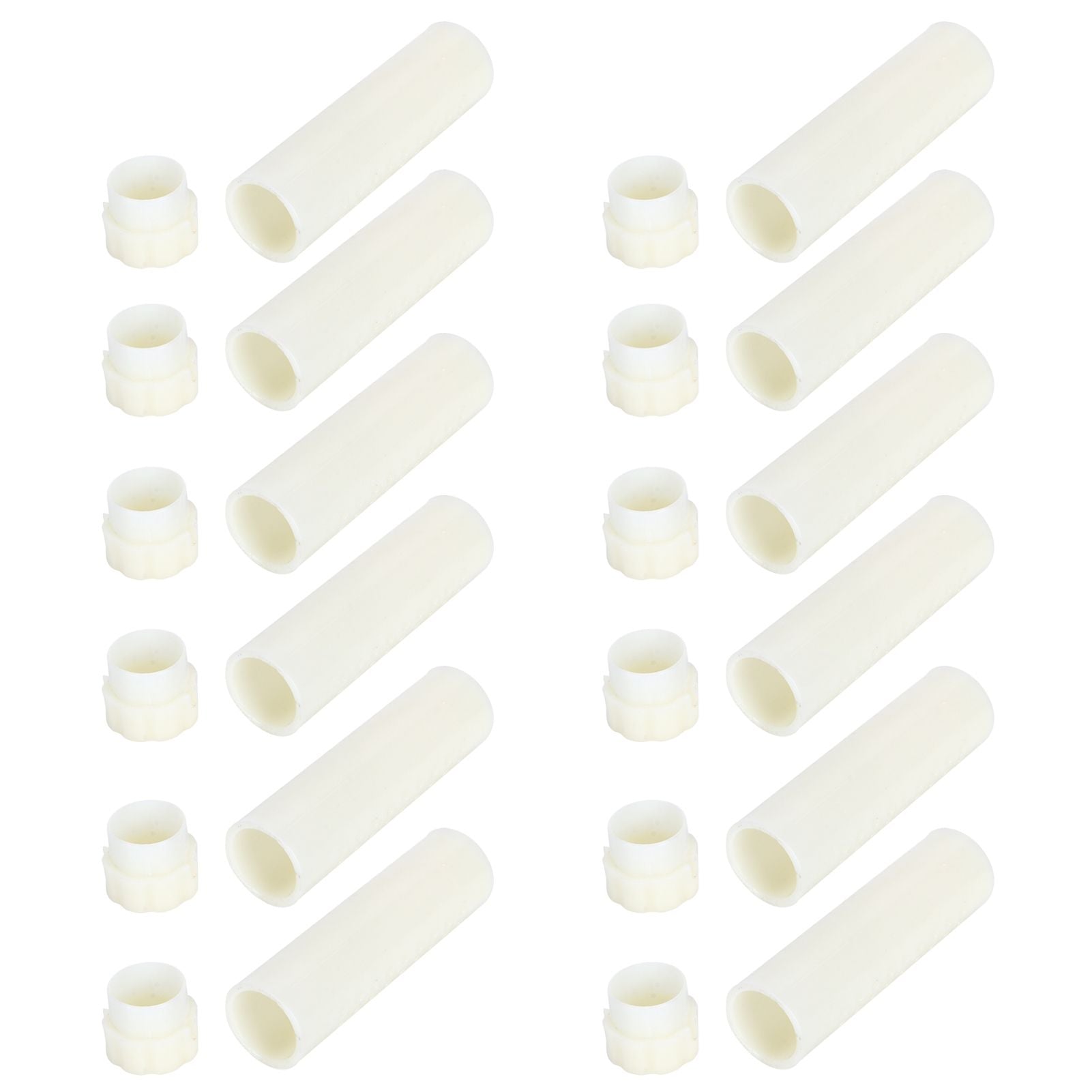 12PCS Queen Bee Cages Plastic Protective Cover Rearing Cup Beekeeper Beekeeping Supplies