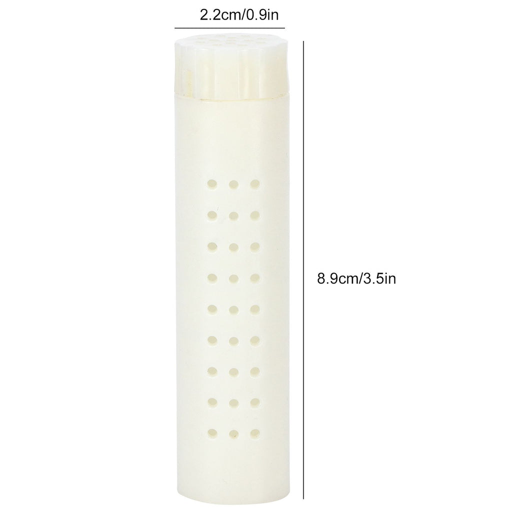 12PCS Queen Bee Cages Plastic Protective Cover Rearing Cup Beekeeper Beekeeping Supplies