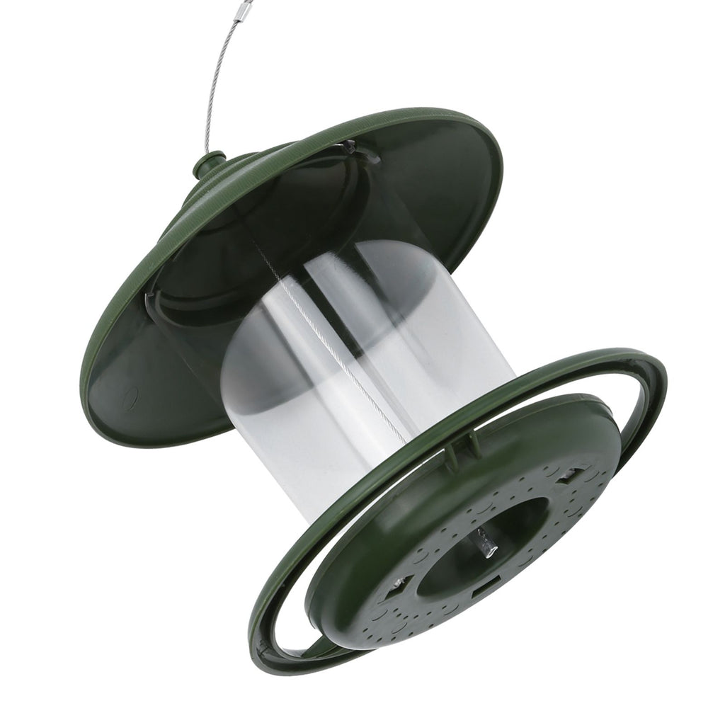 Outdoor Hanging Bird Feeder Plastic Food Container Birds Feeding Tools for Garden Yard