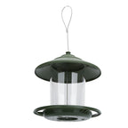 Outdoor Hanging Bird Feeder Plastic Food Container Birds Feeding Tools for Garden Yard