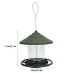 Outdoor Hanging Bird Feeder Plastic Food Container Birds Feeding Tools for Garden Yard