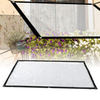 1mx2m Rain Tarp Transparent Cover Shade Sail Garden Bonsai Succulent Plants Cover Shelter
