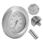 TS-BX57 Bimetallic Thermometer 50-450℃ Pointer Temperature Meter for Barbecue Grill Oven