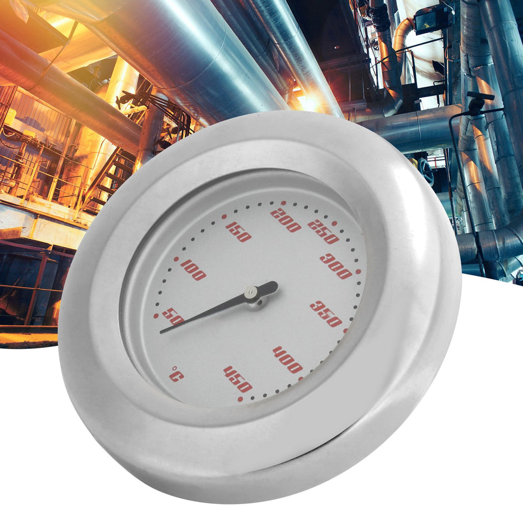 TS-BX57 Bimetallic Thermometer 50-450℃ Pointer Temperature Meter for Barbecue Grill Oven