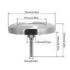 TS-BX57 Bimetallic Thermometer 50-450℃ Pointer Temperature Meter for Barbecue Grill Oven