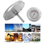 TS-BX57 Bimetallic Thermometer 50-450℃ Pointer Temperature Meter for Barbecue Grill Oven