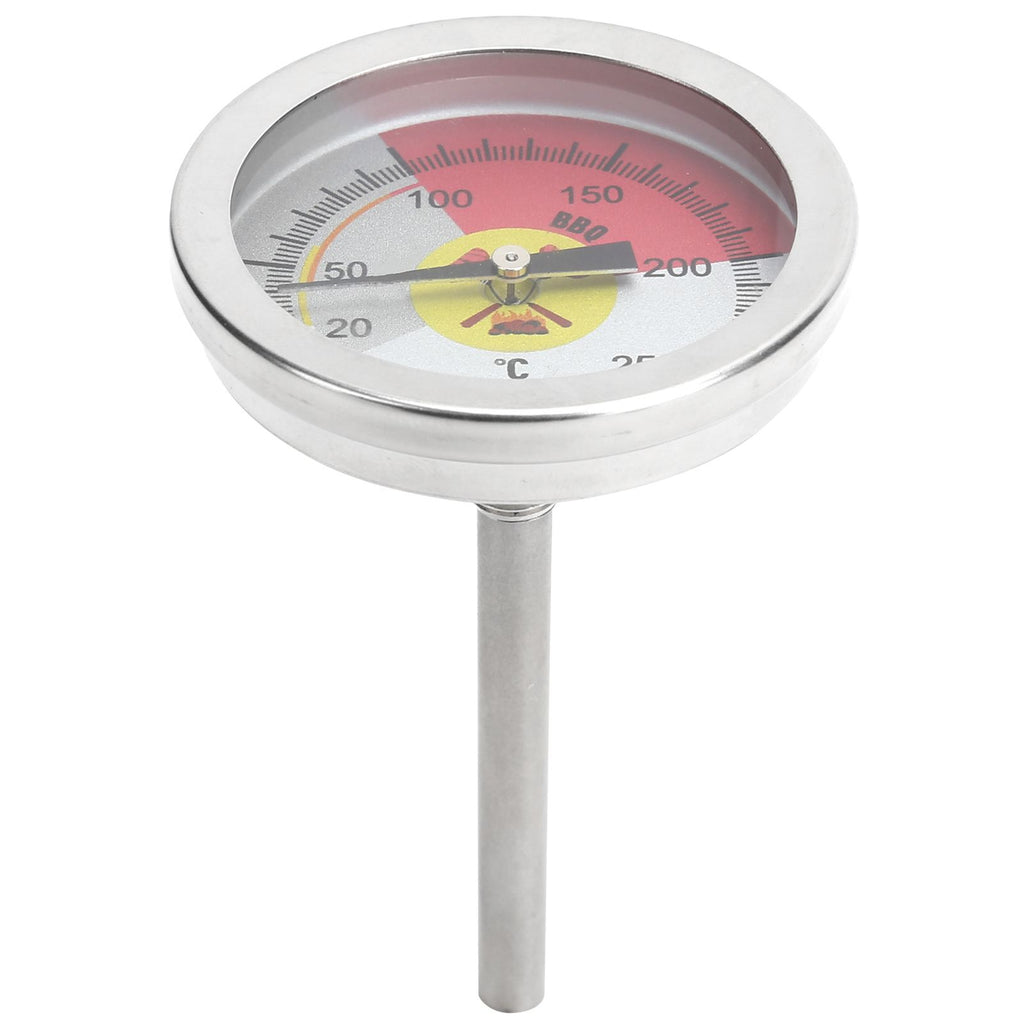 0‑250℃ Grill Thermometer Stainless Steel Oven Pointer Thermometer Temperature Gauge
