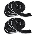 2PCS Brush Strip Ultraviolet Proof Water Proof Adjustable Length 4M Weather Stripping for Greenhouse Glass Door