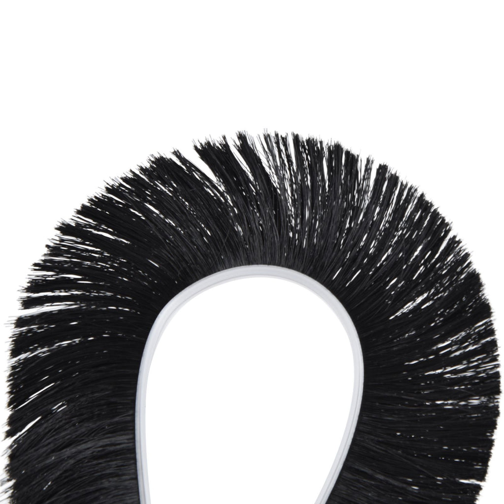 2PCS Brush Strip Ultraviolet Proof Water Proof Adjustable Length 4M Weather Stripping for Greenhouse Glass Door