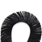 2PCS Brush Strip Ultraviolet Proof Water Proof Adjustable Length 4M Weather Stripping for Greenhouse Glass Door