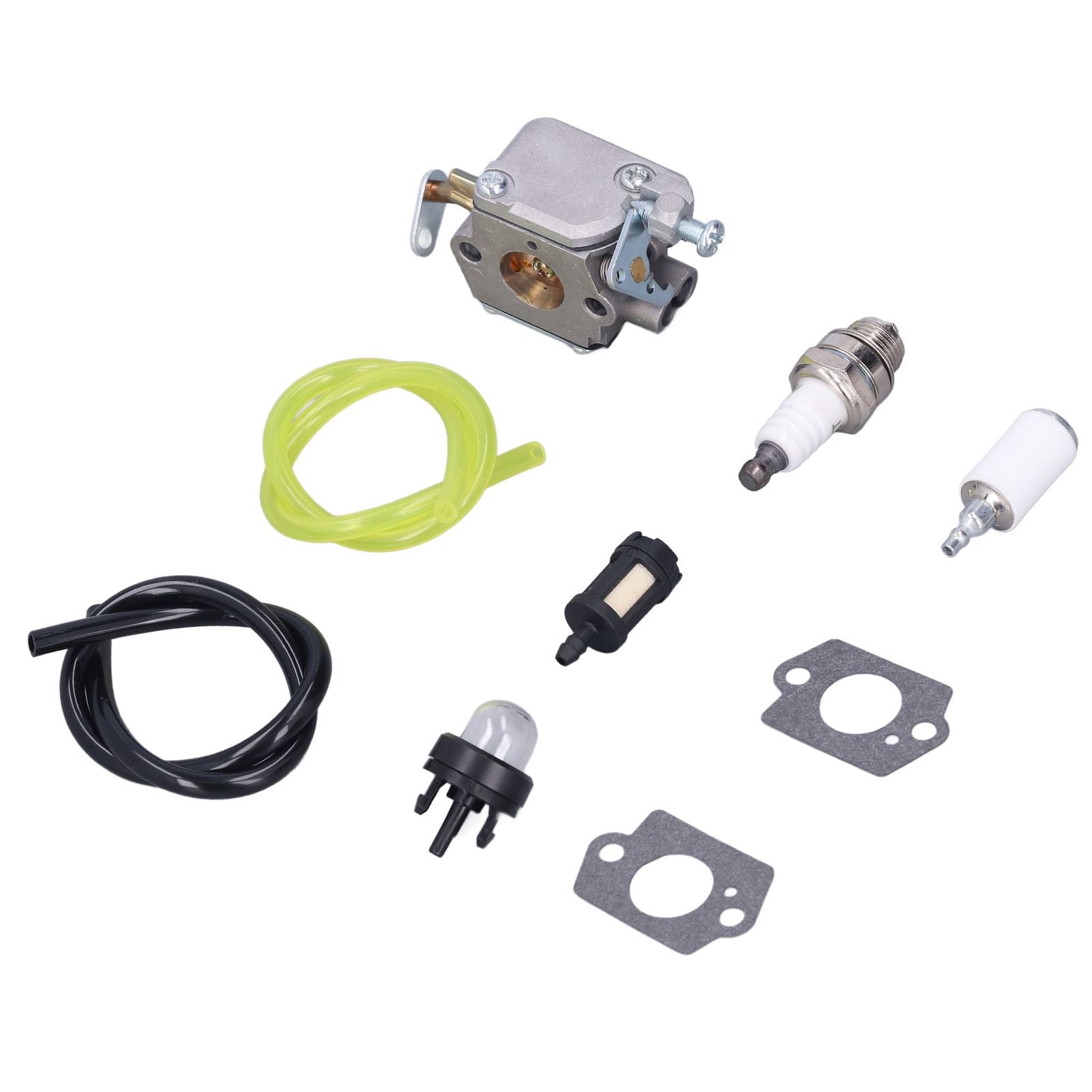 Carburetor Spark Plug Tubing Kit for Homelite UT‑10781 UT‑10926 33cc Chainsaw RY74003D 000998271