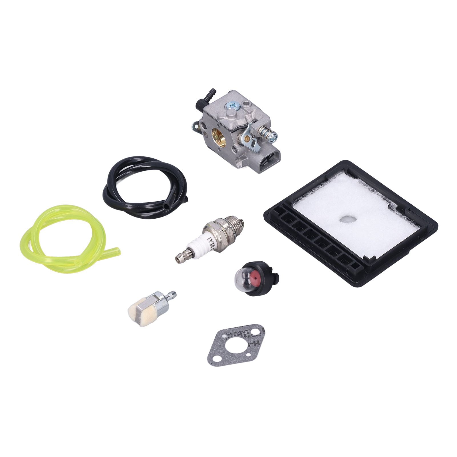 Electric Saw Carburetor Replacement Kit with Felt Fuel Filter for CS3000 CS3400 A021000231 A021000760