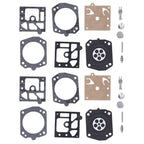 2Set Carburetor Carb Repair Kit Garden Lawn Mower Rebuild Kit Accessory for Walbro K24‑hda