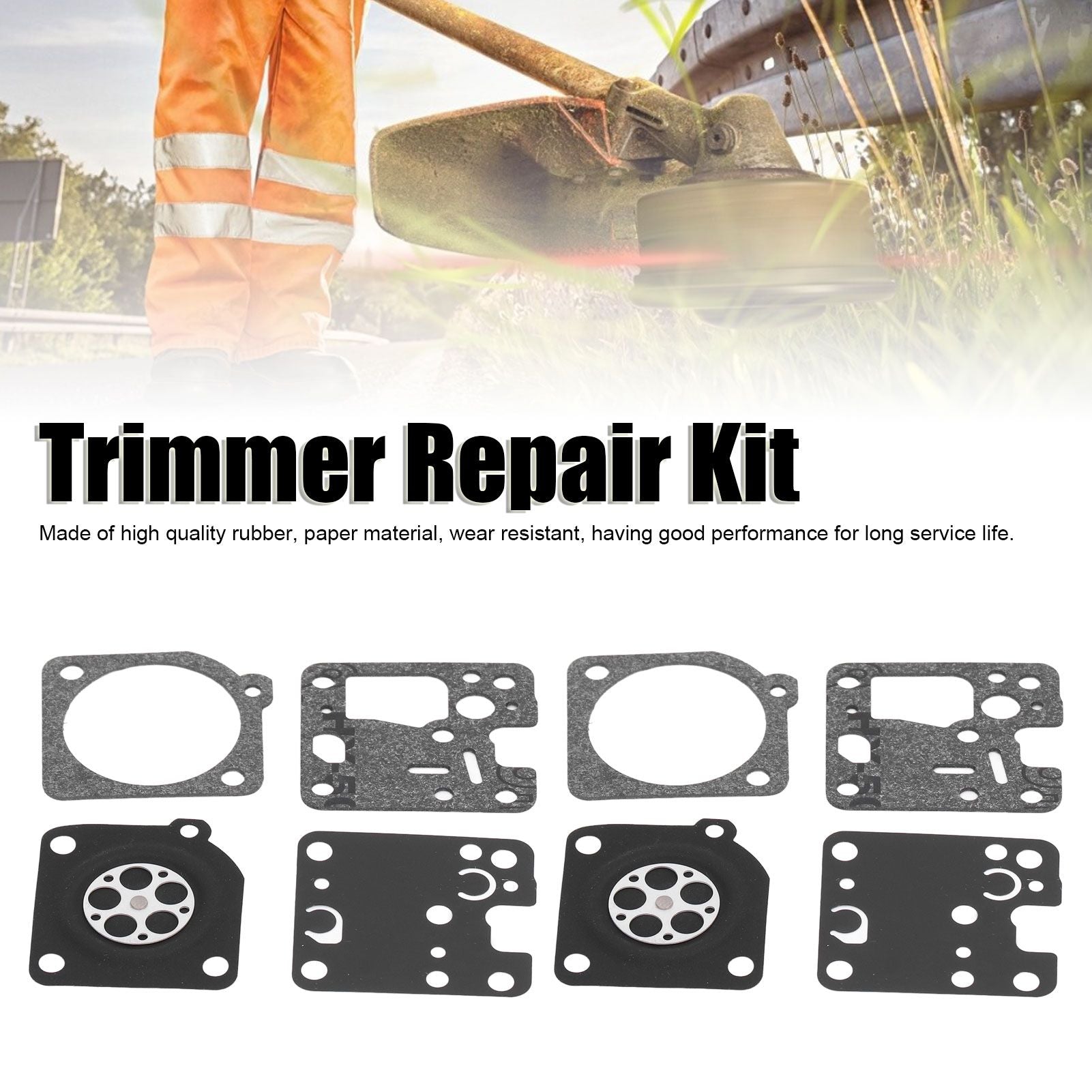 2 Sets Trimmer Repair Replacement Kit Replacement for SRM 210 SRM230 Garden Trimmer