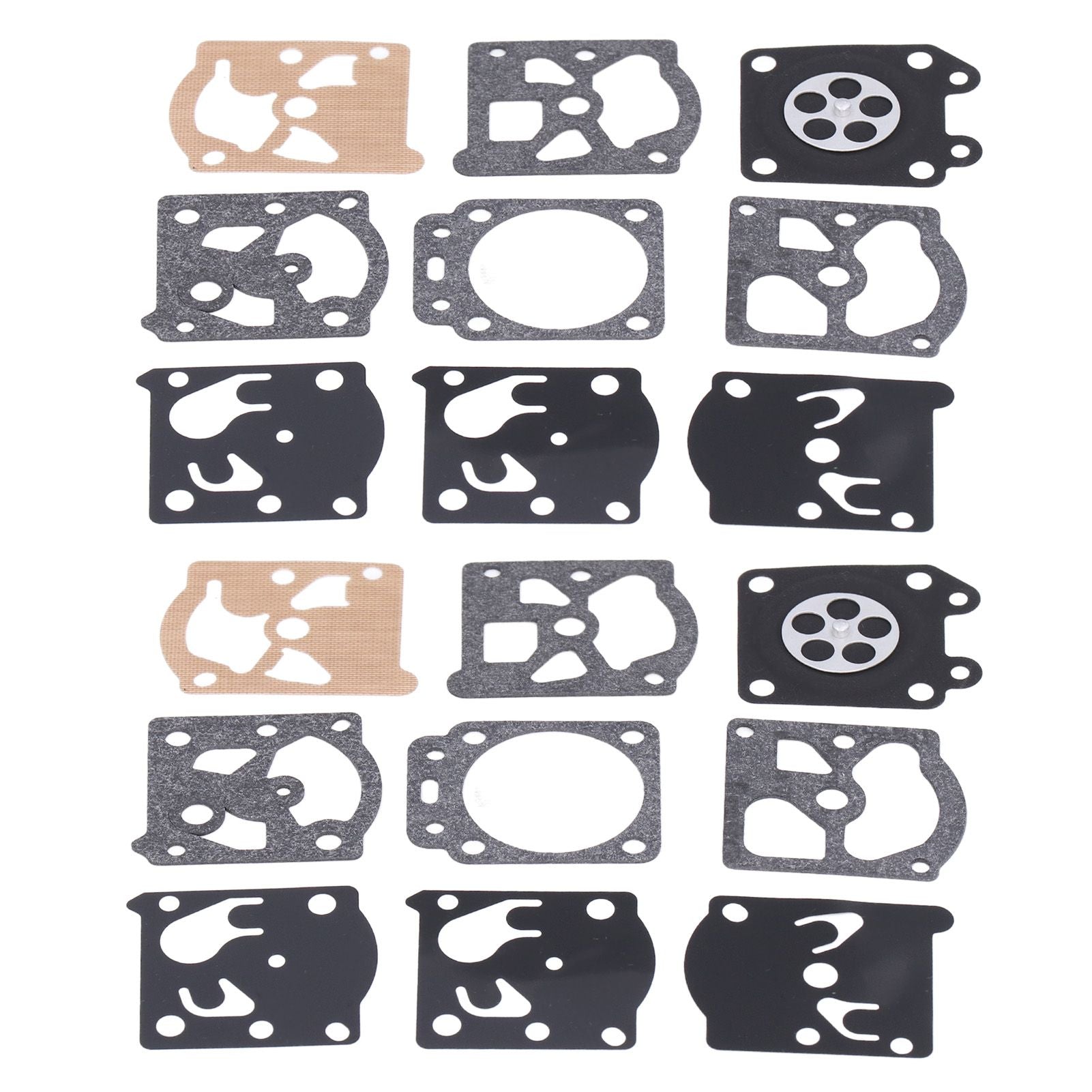 2 Sets Carburetor Carb Repair Rebuild Kit for WT K24‑WAT WT866 WT924 WT773 WT775 WT925 WT973 Lawn Mower