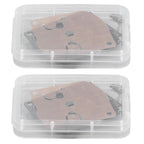 2Set RB‑40 Carburetor Carb Rebuild Repair Kit Garden Chainsaw Repair Kit for STIHL FS350 FS400 FS450