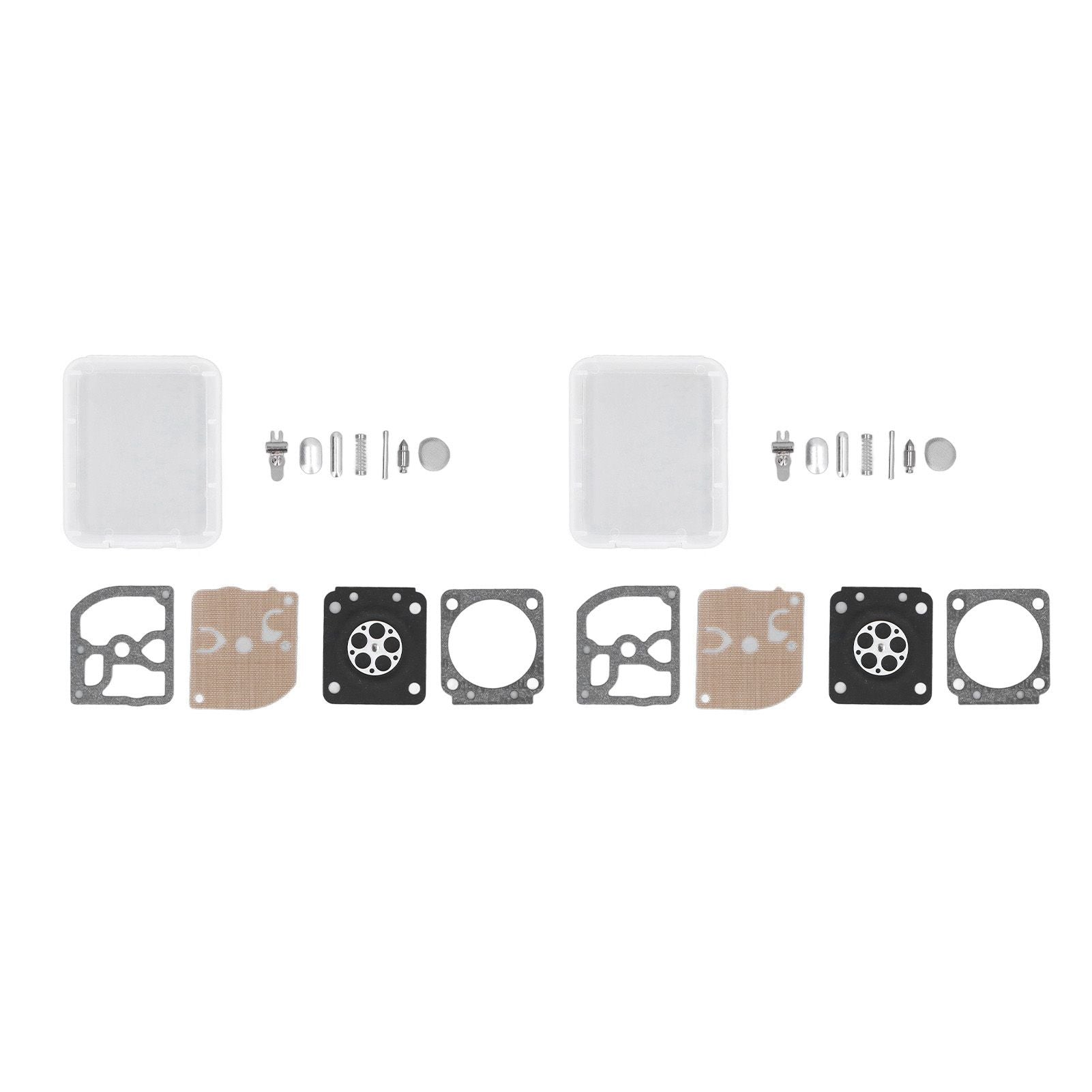 2Set RB‑40 Carburetor Carb Rebuild Repair Kit Garden Chainsaw Repair Kit for STIHL FS350 FS400 FS450