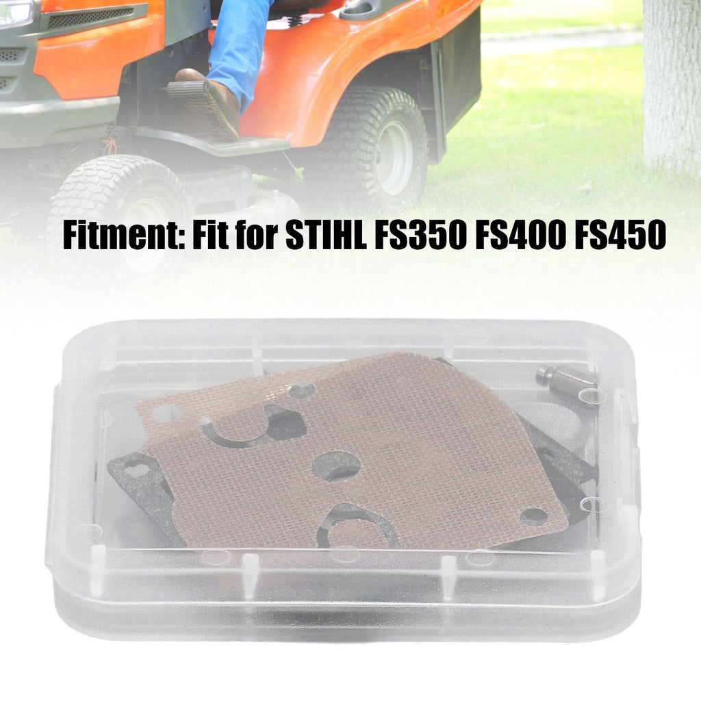 2Set RB‑40 Carburetor Carb Rebuild Repair Kit Garden Chainsaw Repair Kit for STIHL FS350 FS400 FS450