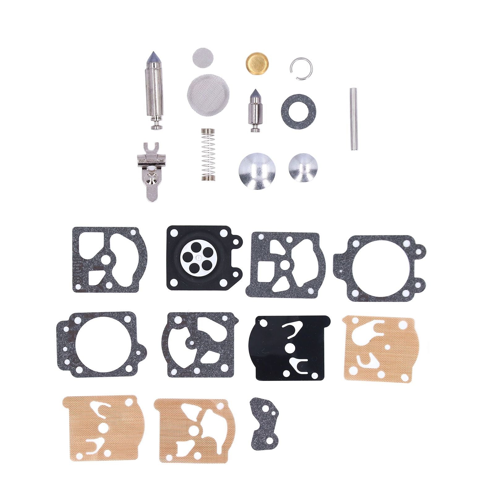 2Set Carburetor Carb Rebuild Repair Kit Garden Chainsaw Repair Kit For Walbro K20 WA WT